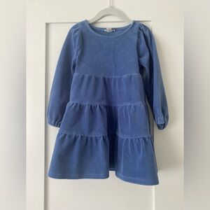 Jcrew Girls Tiered Courderoy Dress